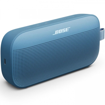 Boxa portabila Bose SoundLink Flex 2nd Generation, Bluetooth 5.3, rezistenta la apa, albastru